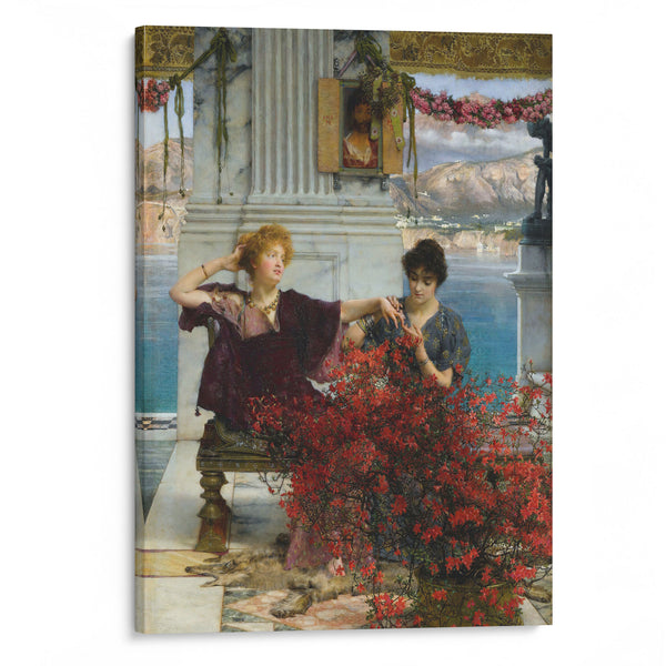 Love’s Jewelled Fetter (The Betrothal Ring) - Lawrence Alma-Tadema - Canvas Print
