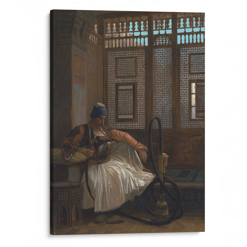 Arnaut fumant - Jean-Léon Gérôme - Canvas Print