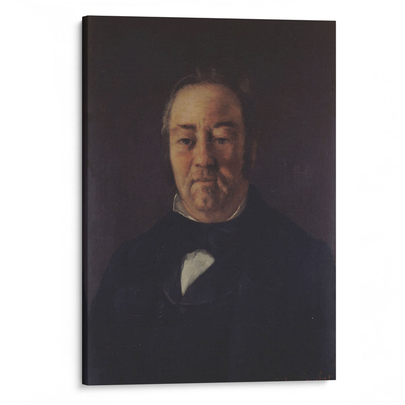 Portrait de Monsieur Corbinaud (1863) - Gustave Courbet - Canvas Print