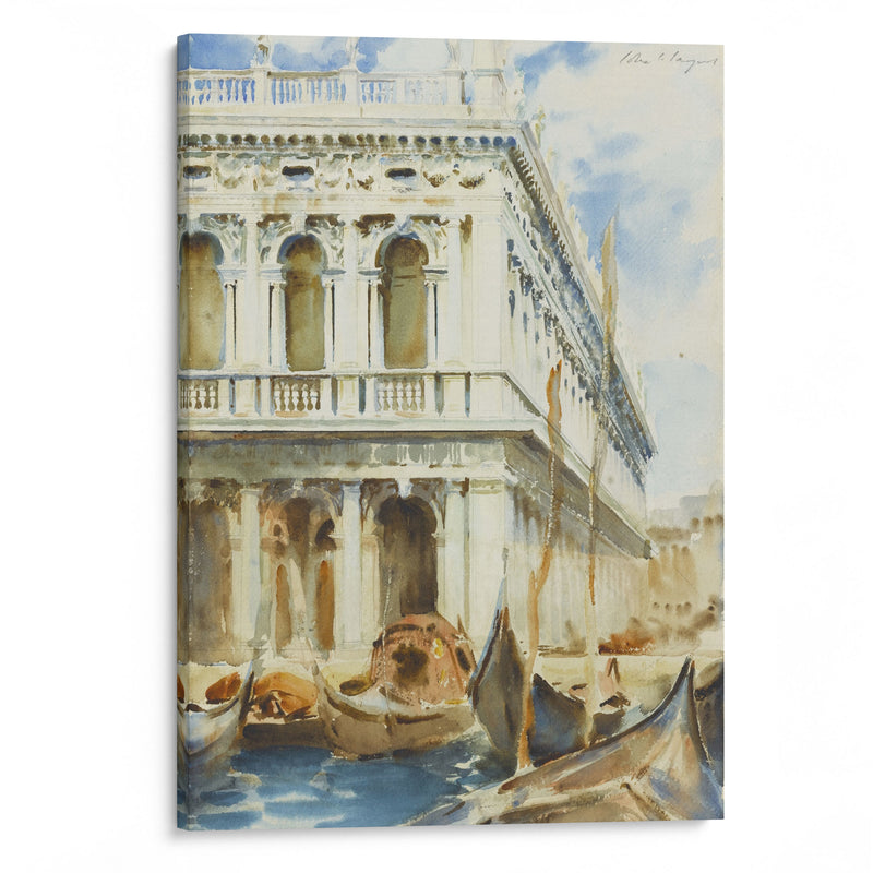 The Libreria - John Singer Sargent - Canvas Print