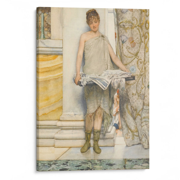 A Balneatrix - Lawrence Alma-Tadema - Canvas Print