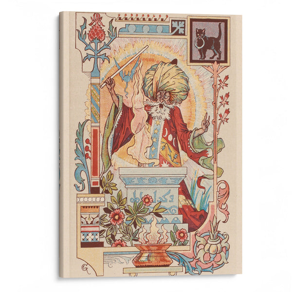 Magicien oriental - Eugène Grasset - Canvas Print