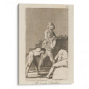 Al Conde Palatino. (To the Count Palatine [or] Count of the Palate) (1796-1797) - Francisco de Goya - Canvas Print