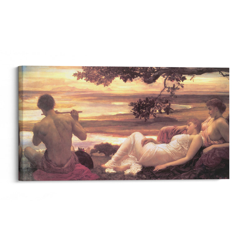 Idyll (1880) - Frederic Leighton - Canvas Print