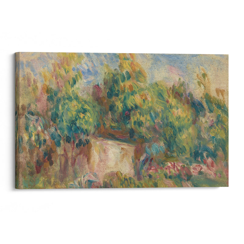 Cabanon près des Colettes (1916) - Pierre-Auguste Renoir - Canvas Print