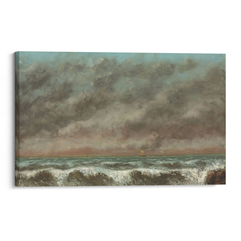 Marine (1869) - Gustave Courbet - Canvas Print