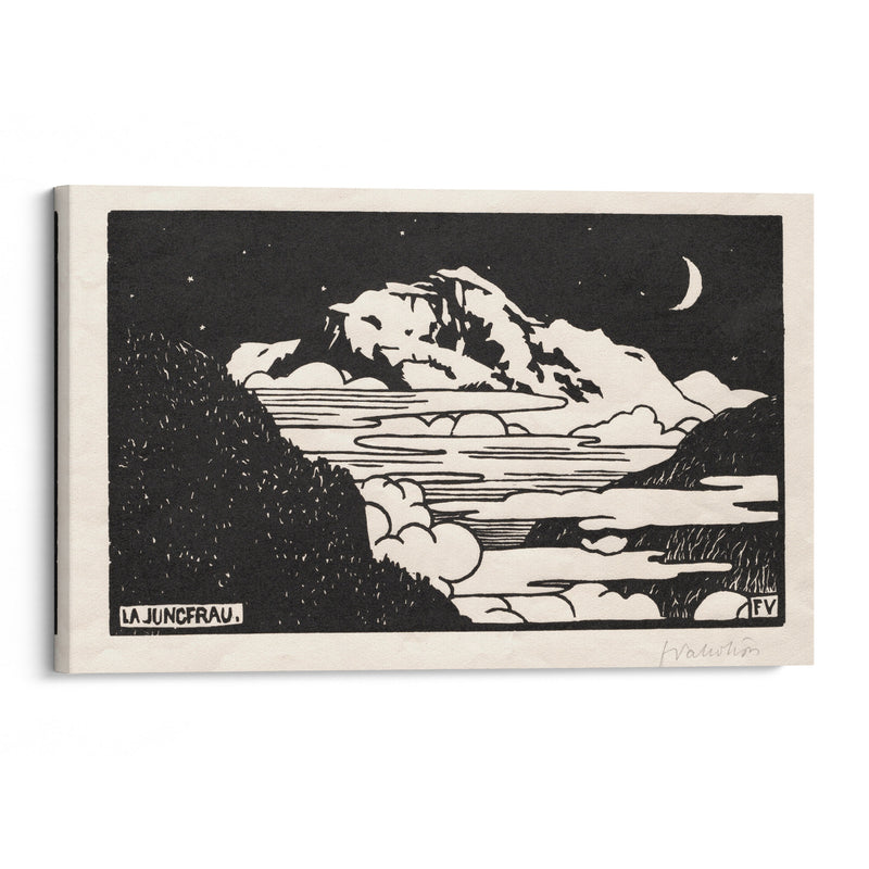 The Jungfrau (1892) - Félix Vallotton - Canvas Print