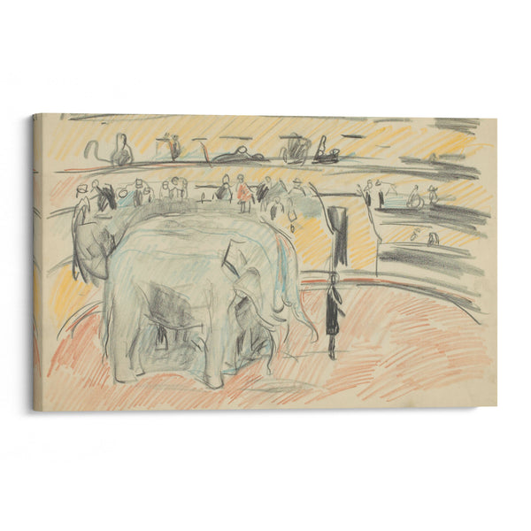 Untitled 18 - Edvard Munch - Canvas Print