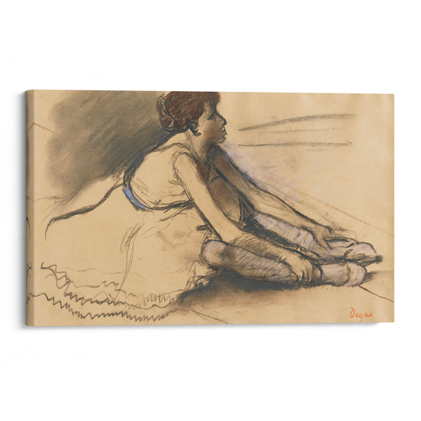 Le Repos De La Danseuse (circa 1879) - Edgar Degas - Canvas Print