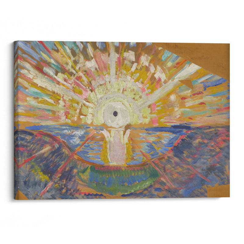 The Sun (1910–12) - Edvard Munch - Canvas Print