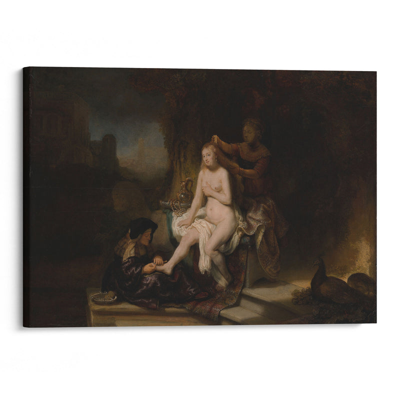 The Toilet of Bathsheba (1643) - Rembrandt van Rijn - Canvas Print