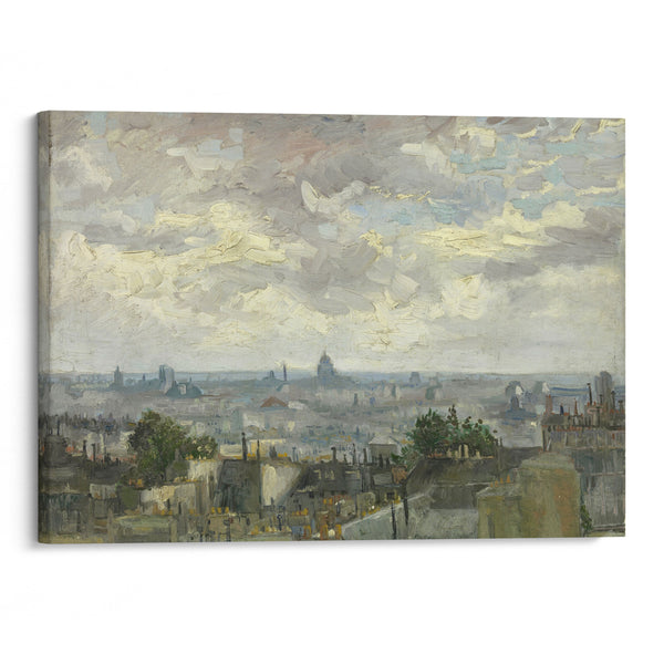 View of Paris (1886) - Vincent van Gogh - Canvas Print