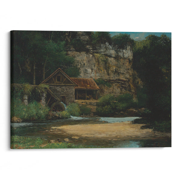 Le Moulin (1874) - Gustave Courbet - Canvas Print