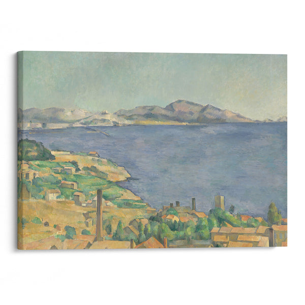 The Gulf of Marseilles Seen from L’Estaque (ca. 1885) - Paul Cézanne - Canvas Print