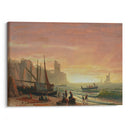 The Fishing Fleet (1862) - Albert Bierstadt - Canvas Print
