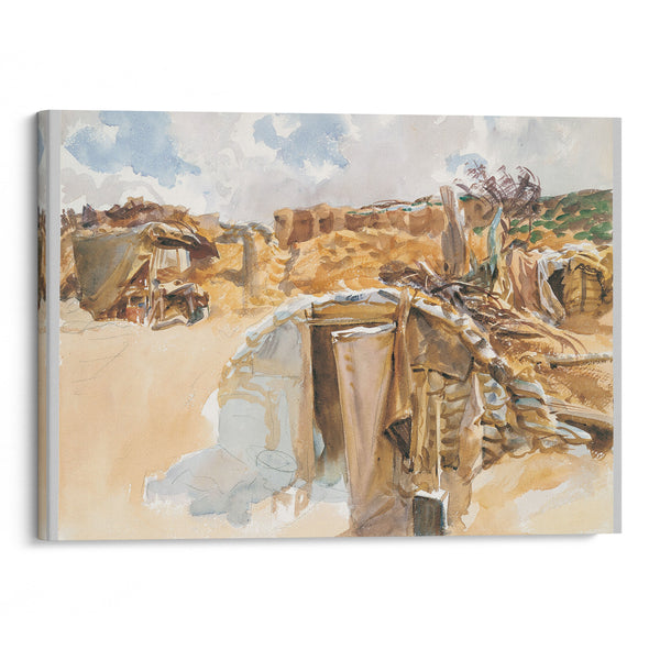 Dugout (1918) - John Singer Sargent - Canvas Print