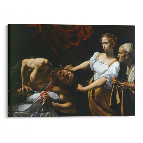 Judith beheading Holofernes (1599) - Caravaggio - Canvas Print
