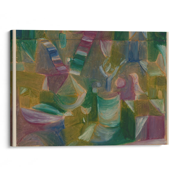 Zwei Vogel-bilder (1919) - Paul Klee - Canvas Print