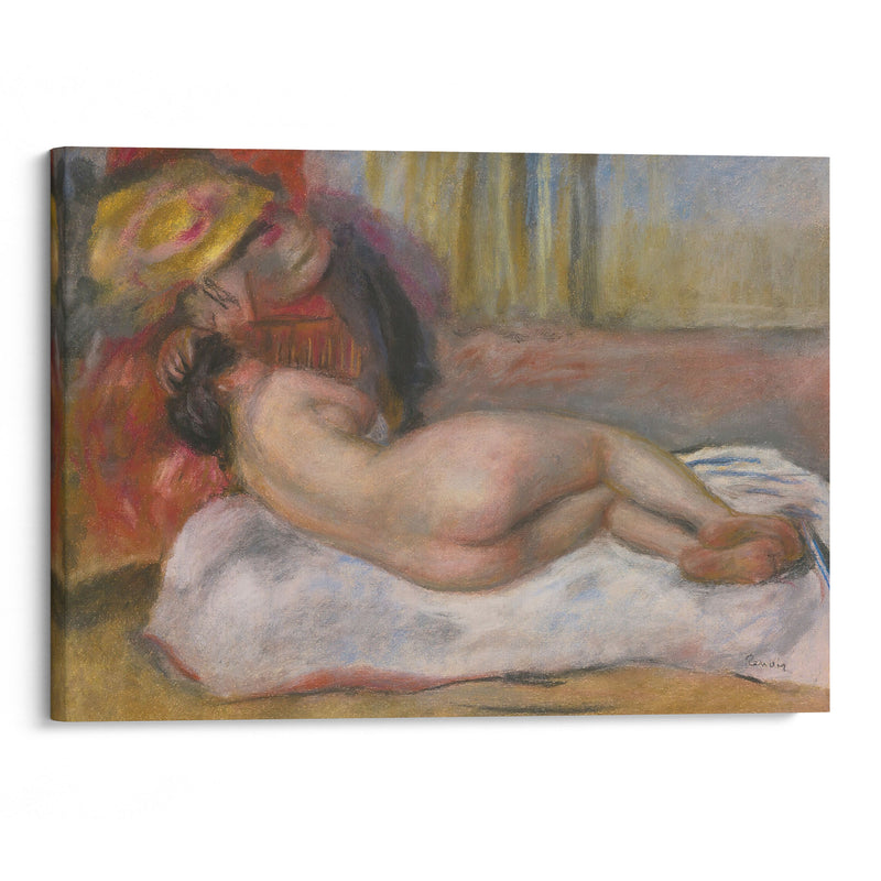 Le Repos (circa 1895) - Pierre-Auguste Renoir - Canvas Print