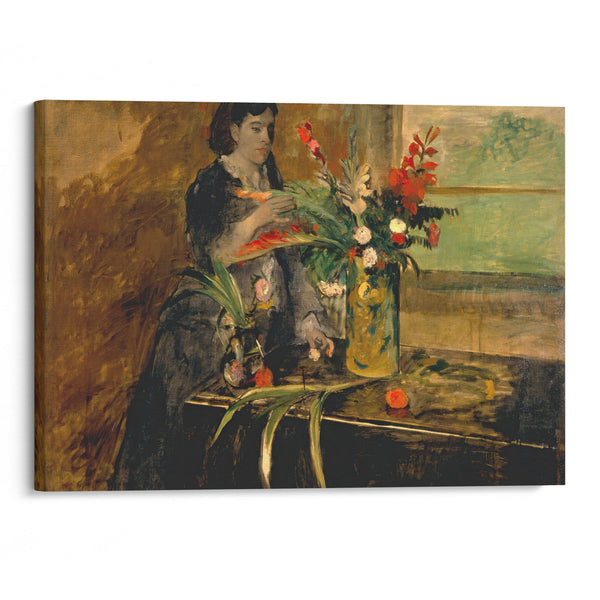 Portrait of Estelle Musson Degas (1872) - Edgar Degas - Canvas Print