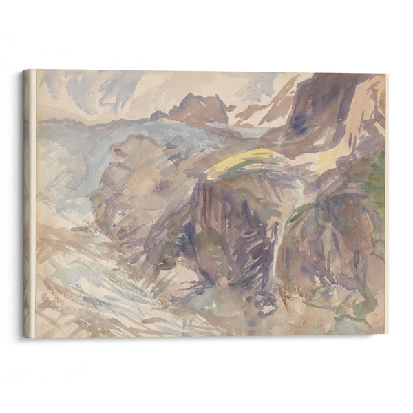 Glacier (circa 1908 –9) - John Singer Sargent - Canvas Print