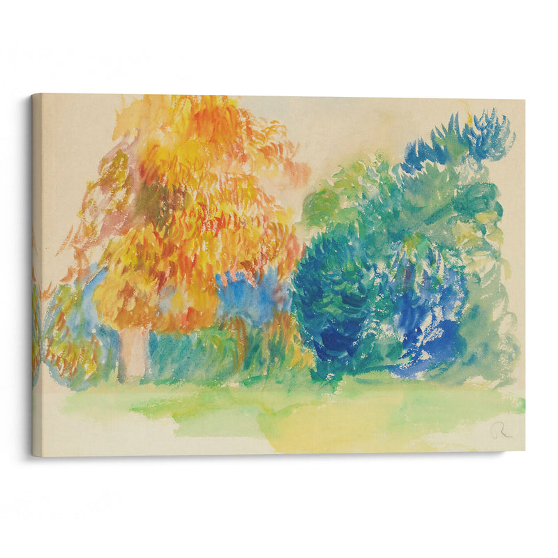 Les Arbres - Pierre-Auguste Renoir - Canvas Print