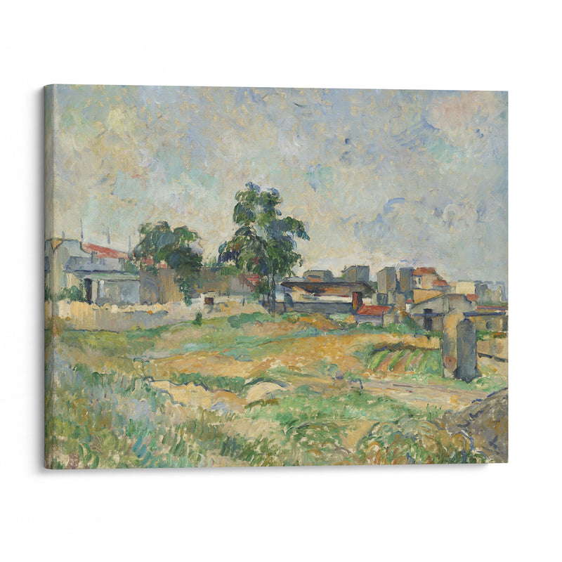 Landscape near Paris (c. 1876) - Paul Cézanne - Canvas Print