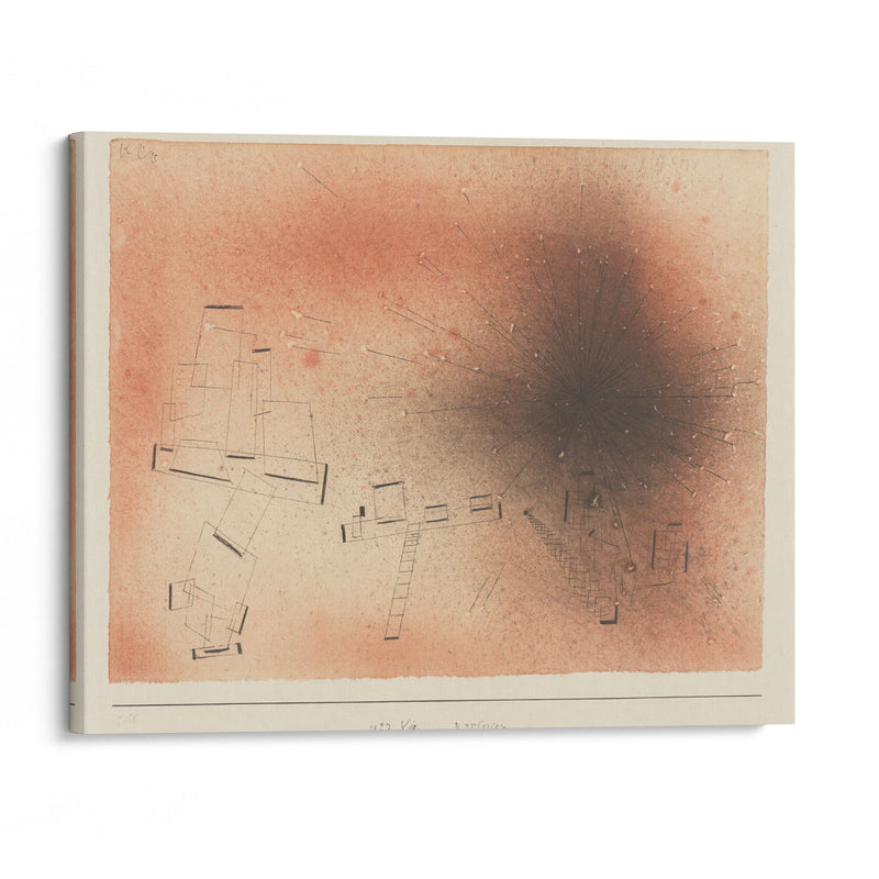 Explosion (1927) - Paul Klee - Canvas Print