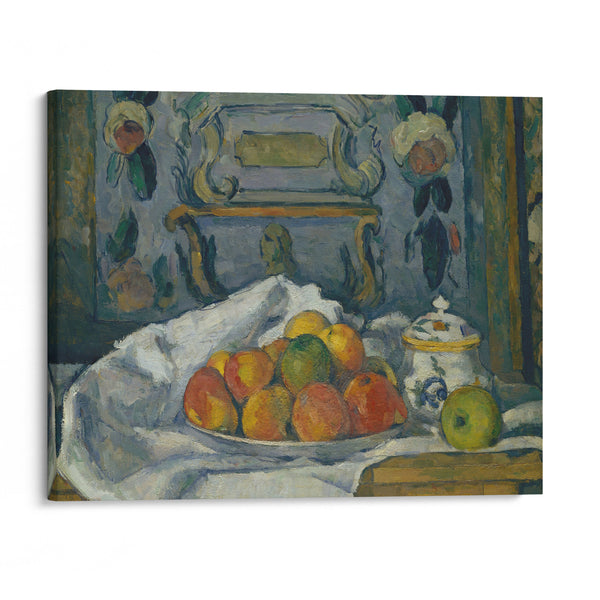 Dish of Apples (ca. 1876–77) - Paul Cézanne - Canvas Print