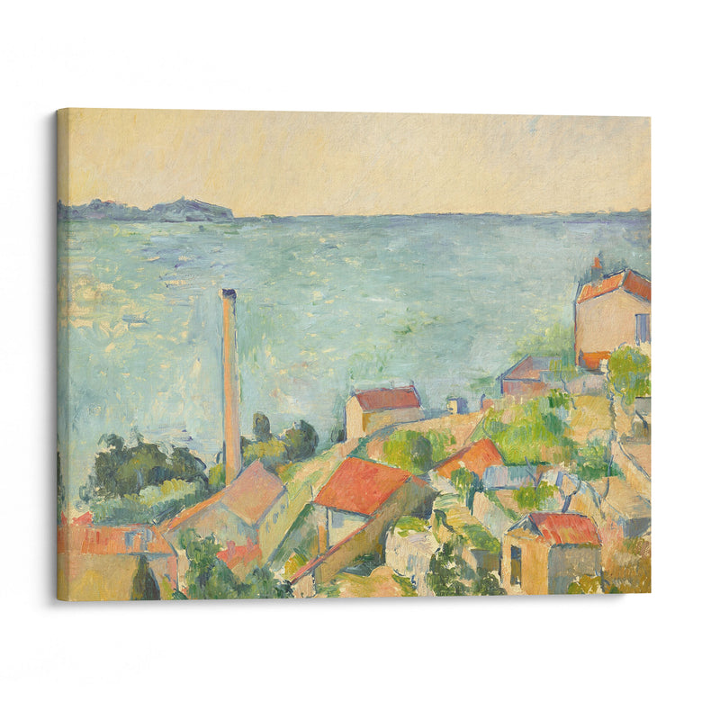 La mer à l’Estaque (1878-1879) - Paul Cézanne - Canvas Print