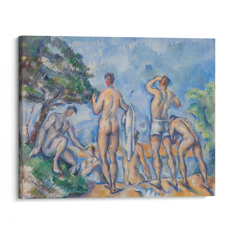 Bathers (1890–92) - Paul Cézanne - Canvas Print