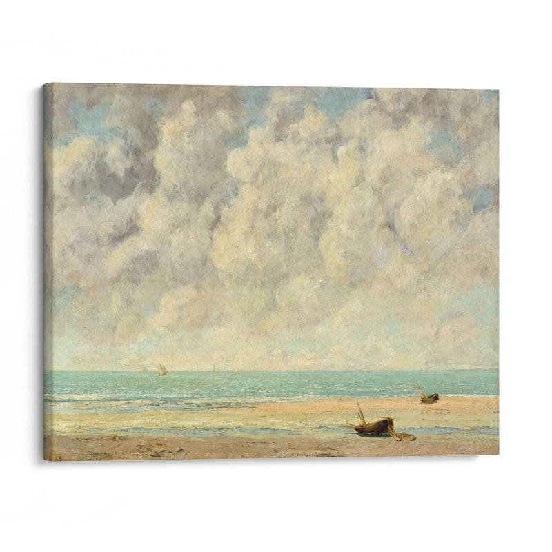 The Calm Sea (1869) - Gustave Courbet - Canvas Print