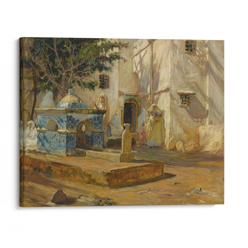 Alger Mareh (1886) - Frederick Arthur Bridgman - Canvas Print