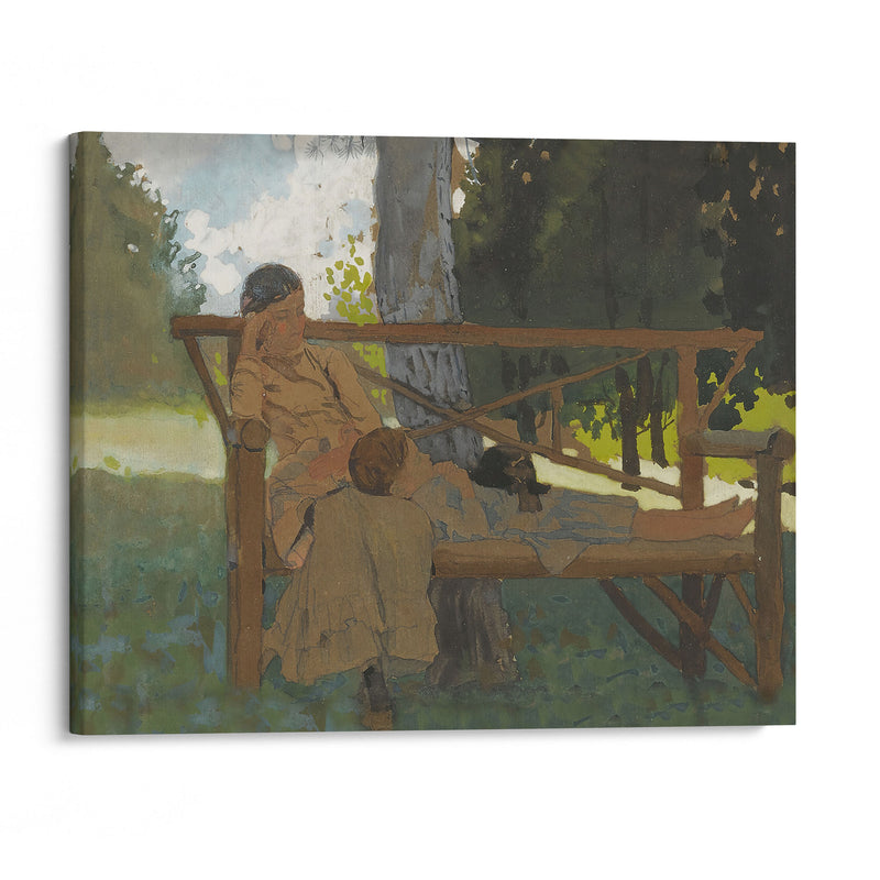 The Siesta - Winslow Homer - Canvas Print