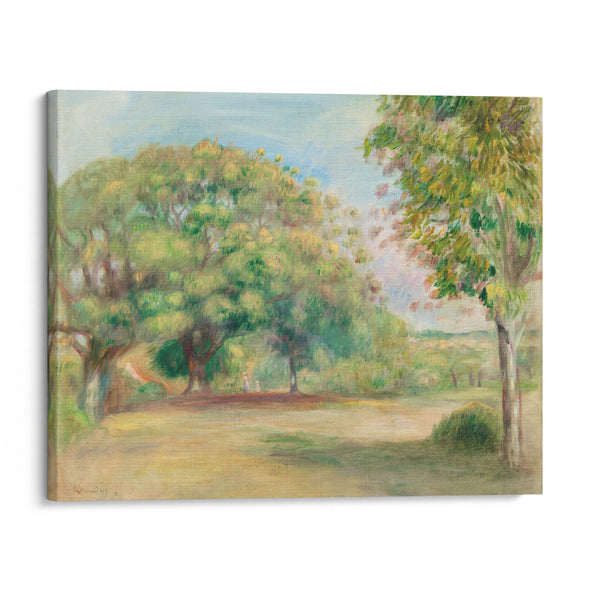 Paysage (circa 1892) - Pierre-Auguste Renoir - Canvas Print