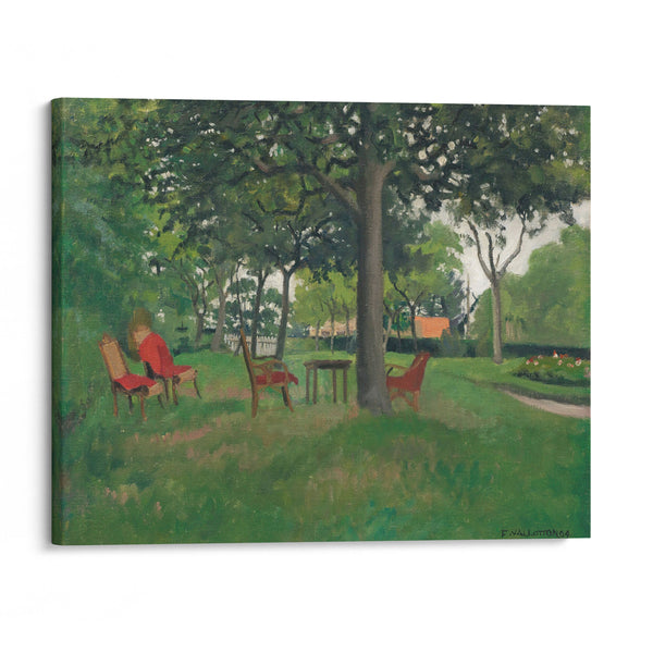 Les Fauteuils, Varengeville (1904) - Félix Vallotton - Canvas Print