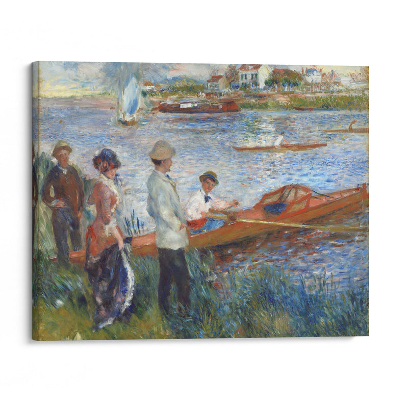 Oarsmen at Chatou (1879) - Pierre-Auguste Renoir - Canvas Print