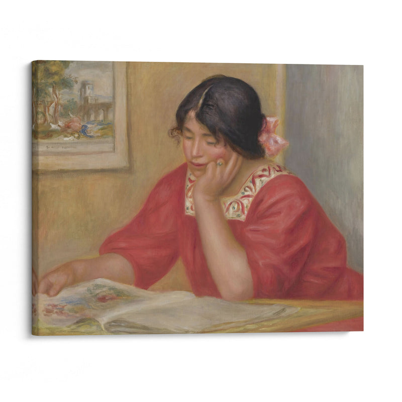 Léontine Lisant - Pierre-Auguste Renoir - Canvas Print