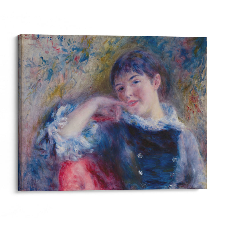 The Dreamer (1879) - Pierre-Auguste Renoir - Canvas Print