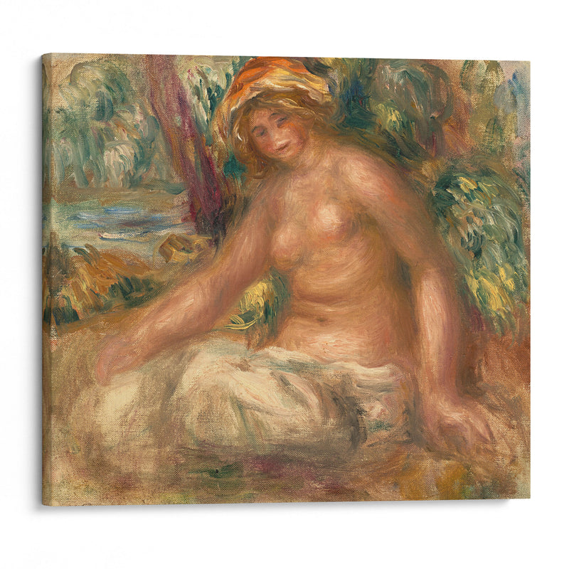 Nu assis (circa 1900-1902) - Pierre-Auguste Renoir - Canvas Print