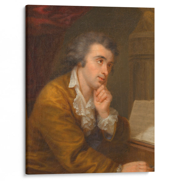 Josef Wölfl (Komponist und Pianist) (around 1795) - Johann Baptist von Lampi the Elder - Canvas Print