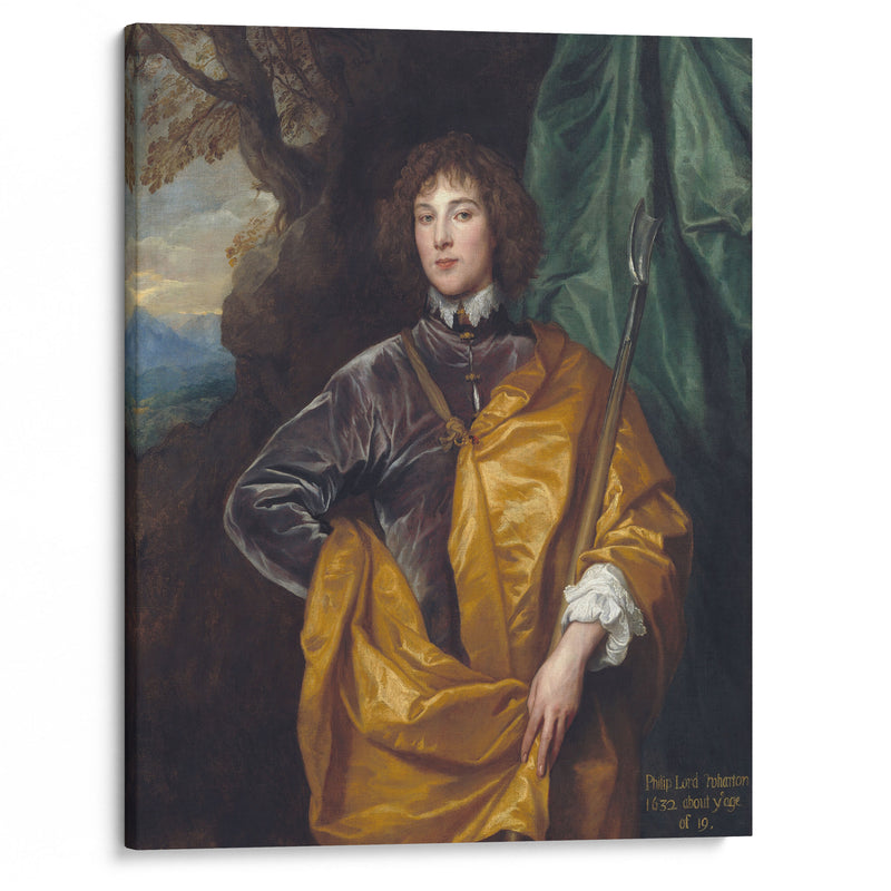 Philip (Lord Wharton_1632) - Anthony van Dyck - Canvas Print