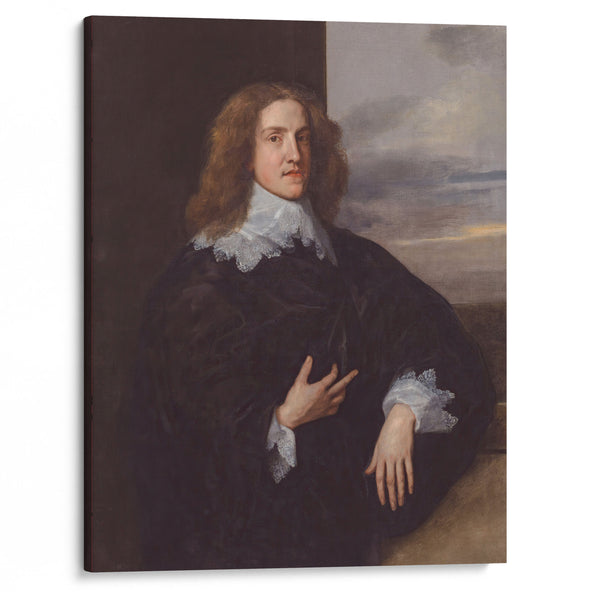 Young Gentleman (ca. 1640) - Anthony van Dyck - Canvas Print