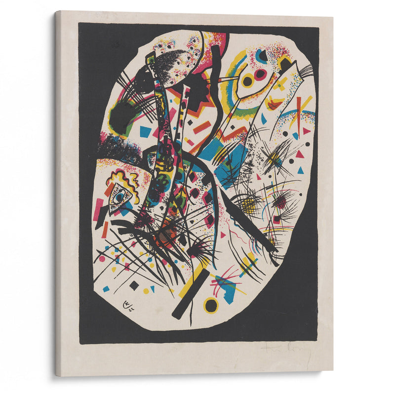 Kleine Welten III (1922) - Wassily Kandinsky - Canvas Print