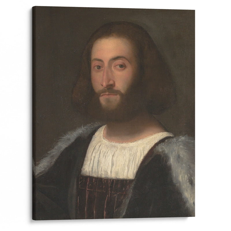 Portrait of a Man (1508-1510) - Titian - Canvas Print