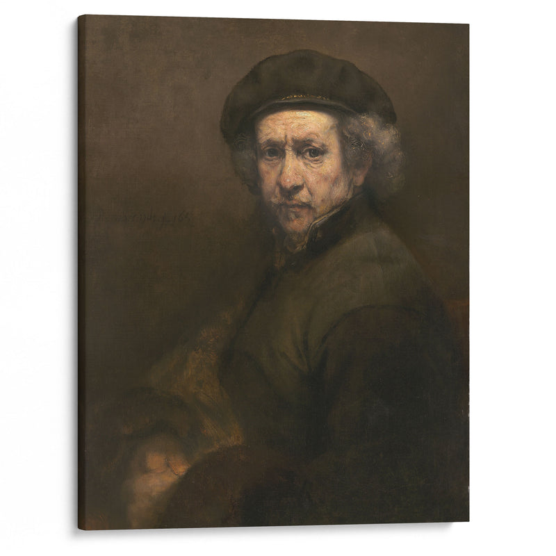 Self-Portrait (1659) - Rembrandt van Rijn - Canvas Print