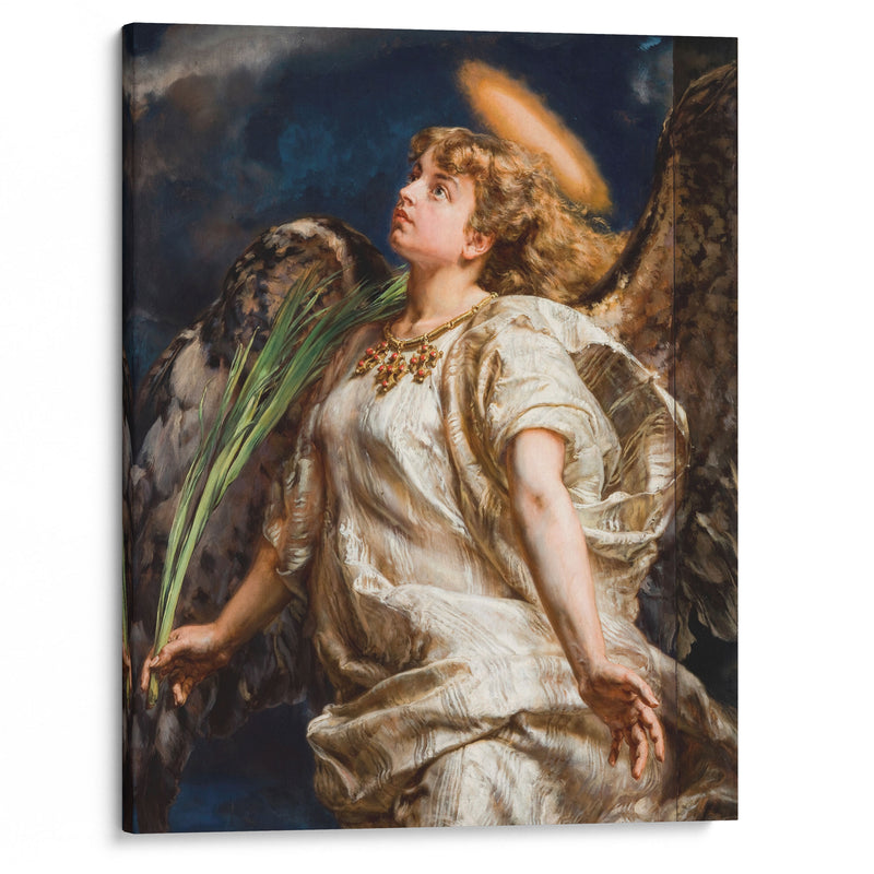 Song – study for the painting of Joan of Arc (1886) - Jan Matejko - Canvas Print