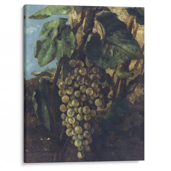 Grappe De Raisins (1871) - Gustave Courbet - Canvas Print