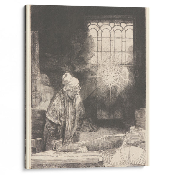 Faust (ca. 1652) - Rembrandt van Rijn - Canvas Print