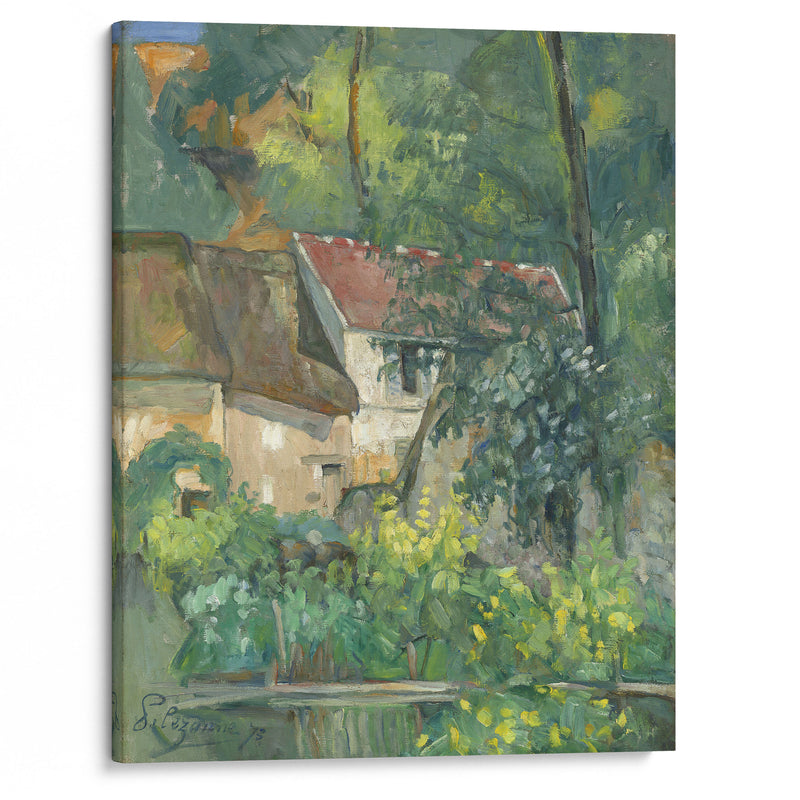 House of Père Lacroix (1873) - Paul Cézanne - Canvas Print